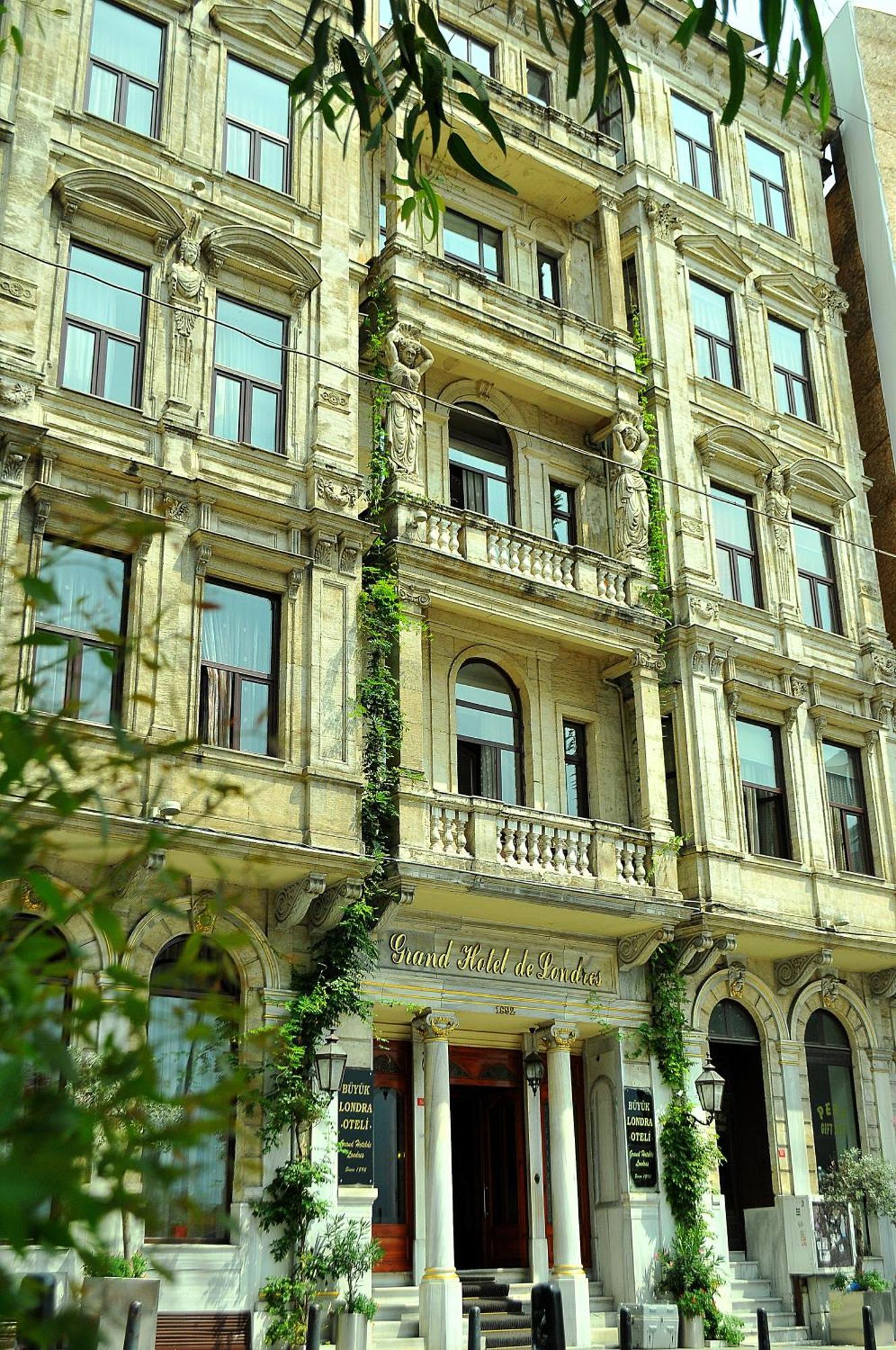 Grand Hotel De Londres Istanbul Bagian luar foto