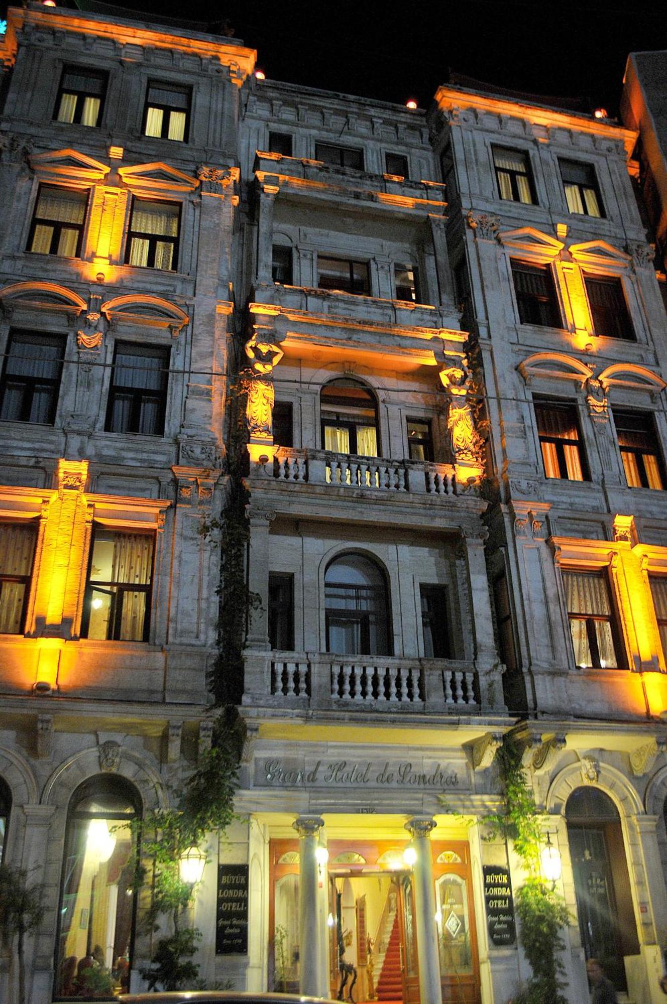 Grand Hotel De Londres Istanbul Bagian luar foto